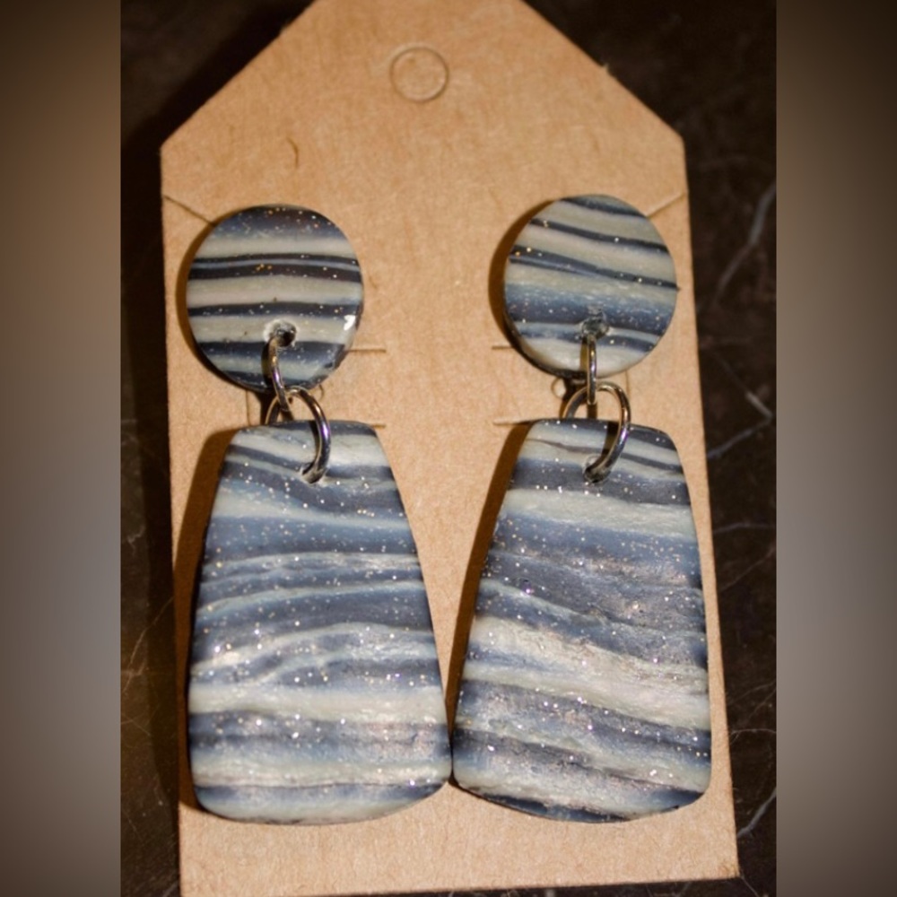 Clay stud/dangle